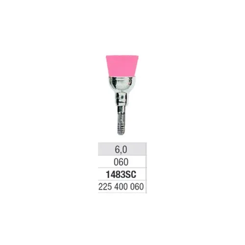 EDENTA PROPHY BRUSH SOFT PINK SCREW TYPE NR.1483SC (100st)