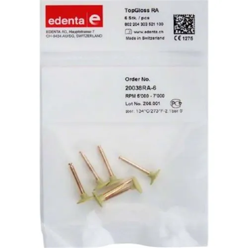 EDENTA TOPGLOSS DIAMANT POLIJSTSCHIJFJES NR.20038-RA (6st)