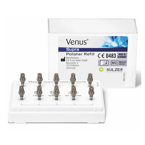 KULZER VENUS SUPRA REFILL HIGH GLOSS - TWIST BRUSH (10st) REF 66093902