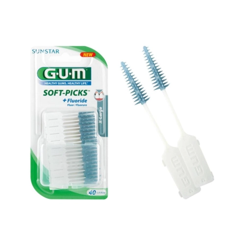 GUM SOFTPICKS X-LARGE (6X40st)