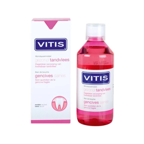 DENTAID VITIS GINGIVAL MONDSPOELMIDDEL GEZOND TANDVLEES (500ml)