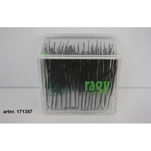 RAGY INTERDENTAALBORSTELS X-LARGE 8mm ZWART (250st)