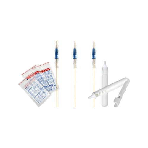 LACTONA EASYDENT COMBI-CLEANER 2,5-5mm TYPE A GEEL BOX (100st-100 gripzakjes-10 houders)