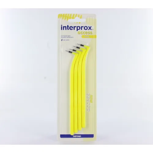 DENTAID INTERPROX ACCESS MINI 3mm GEEL (4st)