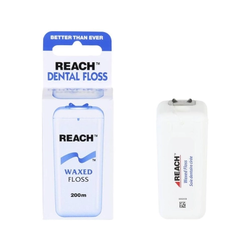 J&J DENTAL REACH FLOSS WAXED (200mtr)
