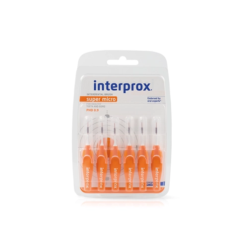 DENTAID INTERPROX SUPER MICRO PHD 0,9 ORANJE (6st)