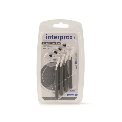 DENTAID INTERPROX PLUS X-MAXI CONISCH PHD 2,6 GRIJS (4st)
