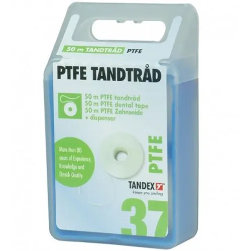 TANDEX DENTAL PTFE FLOSS TAPE DISPENSERBOX (50mtr)