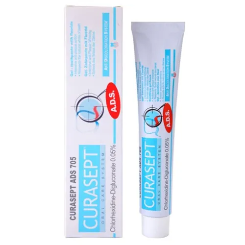 CURASEPT TANDPASTA GEL 0.05% 75ml