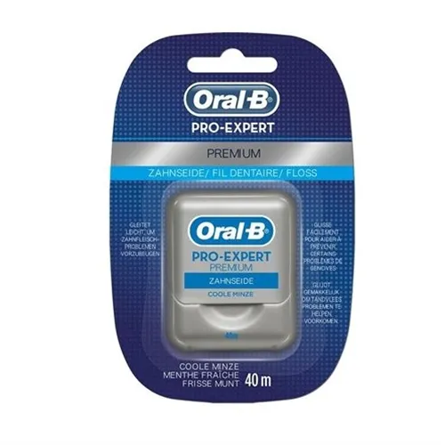 ORAL-B PRO-EXPERT PREMIUM FLOSS WAXED COOL MINT (12x40mtr)