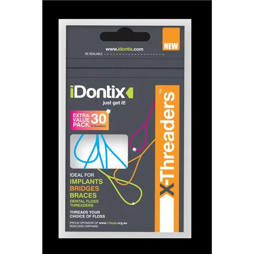 IDONTIX X-THREADERS BRUGNAALDEN (30st)