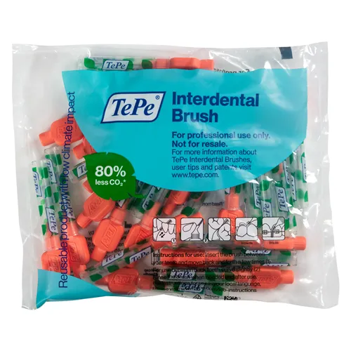 TEPE INTERDENTAALBORSTELS EXTRA-ZACHT NR.2 LICHTROOD 0,5mm (25st)