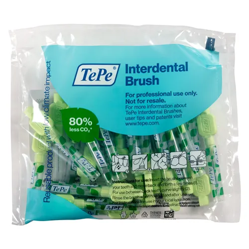 TEPE INTERDENTAALBORSTELS EXTRA-ZACHT NR.5 LICHTGROEN 0,8mm (25st)