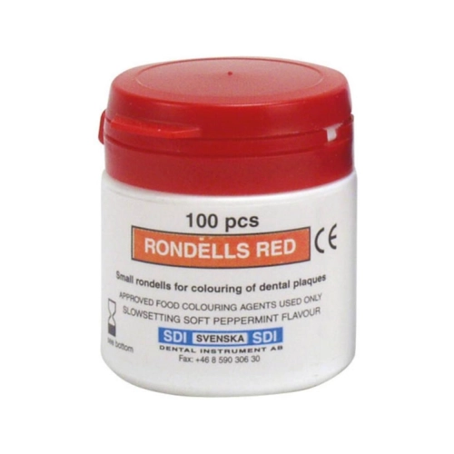 DIRECTA SDI RONDELL DISCLOSING PELLETS ROOD (100st)