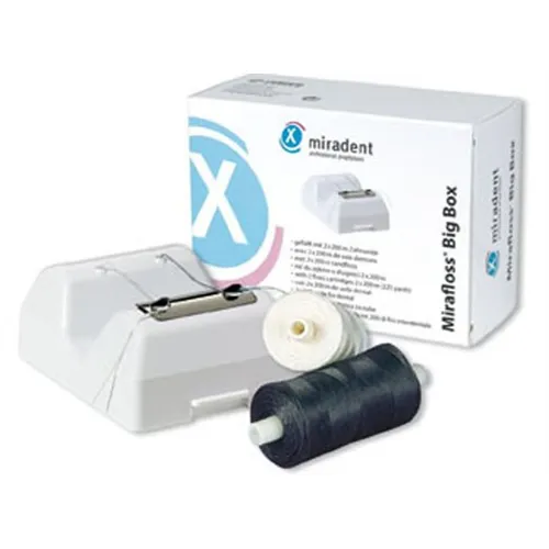 HAGER&WERKEN MIRAFLOSS BIG FLOSS WIT UNWAXED (200mtr) 605738