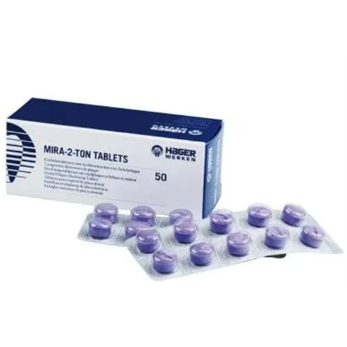 HAGER&WERKEN MIRA-2-TON DISCLOSING TABLETTEN BLISTER (5x10st)