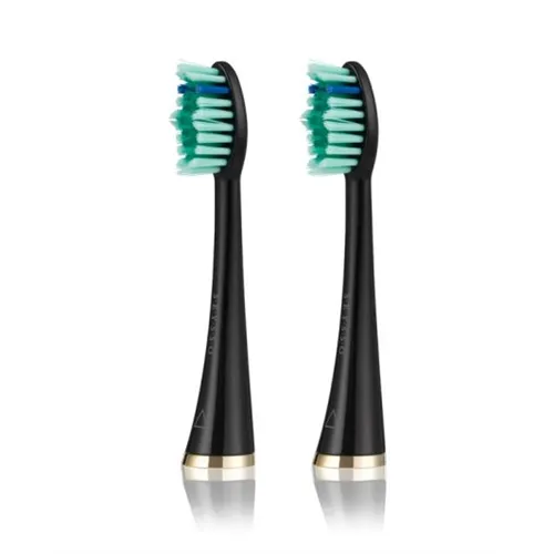 SEYSSO GOLD ANTI PLAQUE BRUSH HEAD BLACK (2st)