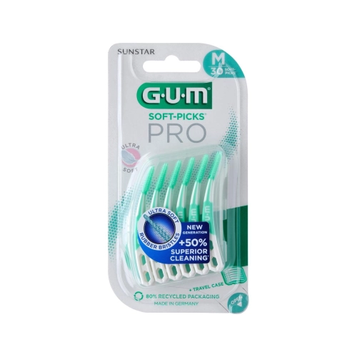 GUM SOFTPICKS PRO MEDIUM (30st) REF 690M30