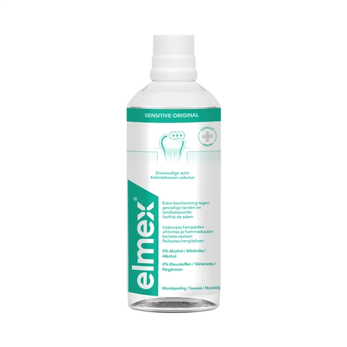 COLGATE PALMOLIVE ELMEX MONDSPOELMIDDEL SENSITIVE GROEN (6x400ml)