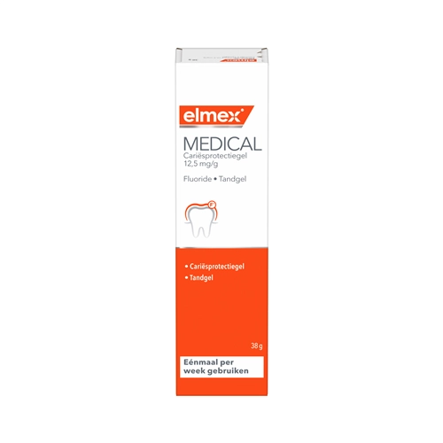 COLGATE PALMOLIVE ELMEX MEDICAL CARIËSPROTECTIE GEL 12,5mg/g (38gr)
