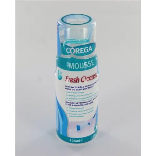 GSK COREGA FRESH CLEANSE ANTI-BACTERIE MOUSSE (125ml)