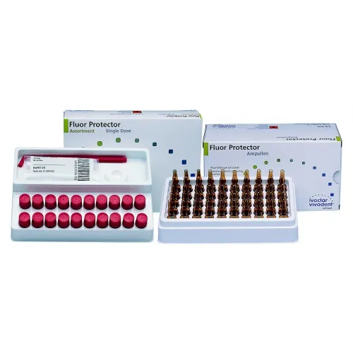 VIVADENT FLUOR PROTECTOR 0.1% AMPULLEN GLAS (25x1ml)