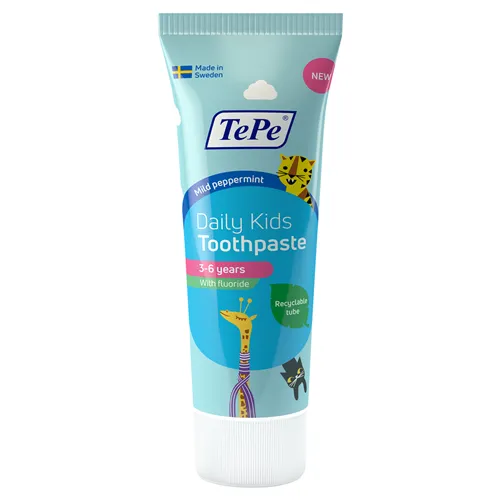 TEPE DAGELIJKSE KINDER TANDPASTA 3-6jr (50ml)