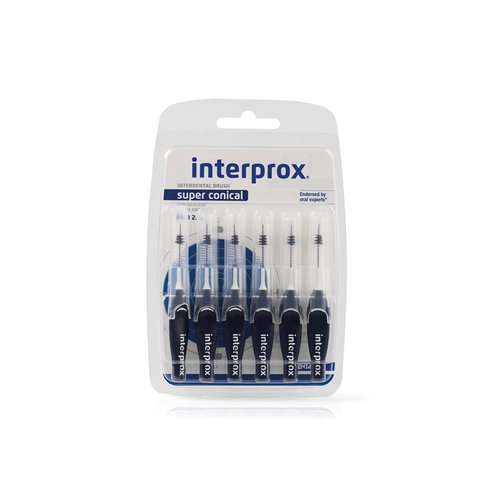 DENTAID INTERPROX SUPER CONISCH PHD 2,0 DONKERBLAUW (6st) 201813