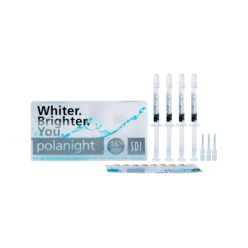 SDI POLA-NIGHT 16% CARBAMIDE PEROXIDE MINI KIT (4x1,3gr)