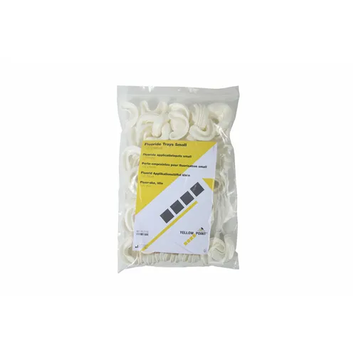 YELLOW POINT FLUORIDE APPLICATIELEPELS SMALL WIT (100st)