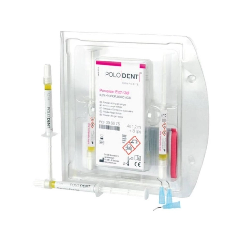 POLODENT PORCELAIN ETS GEL 9,6% (4x1,2ml/8 tips)