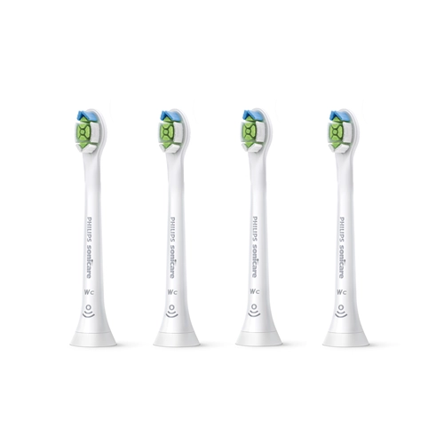 PHILIPS SONICARE OPTIMALWHITE MINI W2 HX6074/27 OPZETBORSTEL WIT (4st)