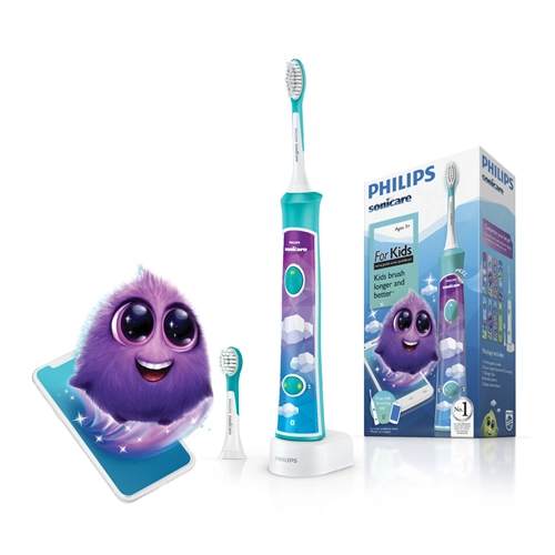 PHILIPS SONICARE FOR KIDS HX6322/04 ELEKTRISCHE TANDENBORSTEL VOOR KINDEREN BLAUW