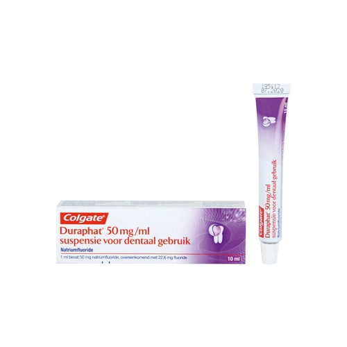 COLGATE DURAPHAT 50mg/ml VOOR DENTAAL GEBRUIK TUBE (10ml)