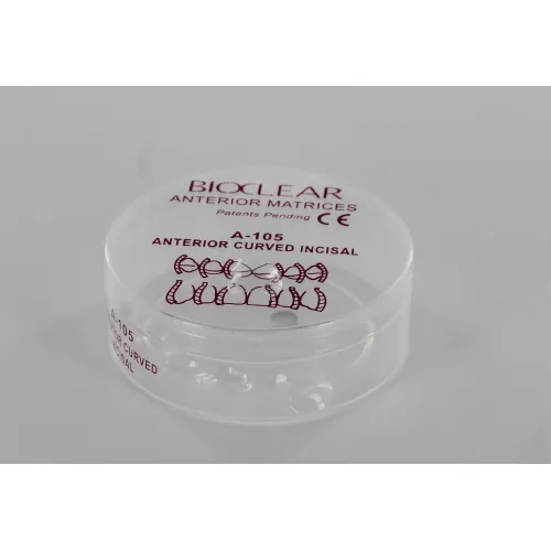 BIOCLEAR ANTERIOR CURVED INCISAL 10mm (25st)