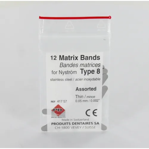 PD MATRIXBAND NYSTROM TYPE 8 ASSORTED DUN (0,05mm)