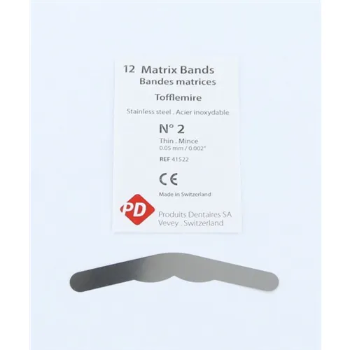 PD MATRIXBAND TOFFLEMIRE TO-2 DUN (0,05mm)