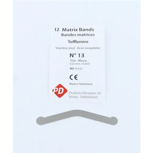 PD MATRIXBAND TOFFLEMIRE TO-13 VOOR KIND DUN (0,05mm)