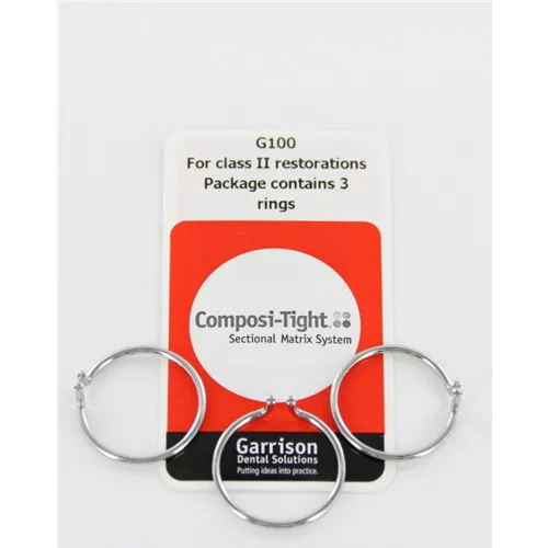 GARRISON COMPOSI-TIGHT ORIGINAL MATRIXRINGEN G-RING SHORT G-100 (3st)