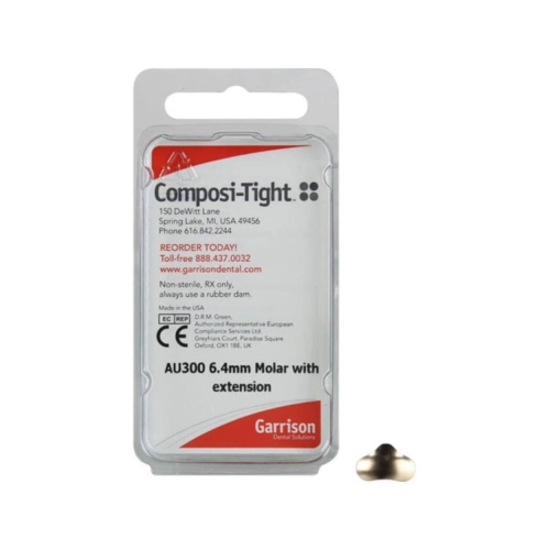 GARRISON COMPOSI-TIGHT GOLD MATRIXBANDJES LARGE 6,4mm AU-300 (50st)