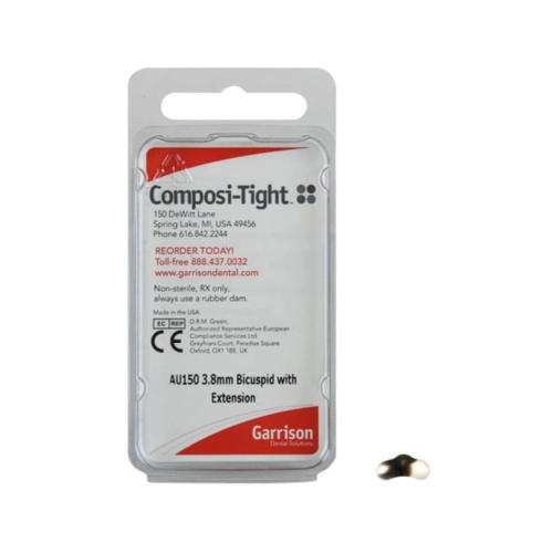 GARRISON COMPOSI-TIGHT GOLD MATRIXBANDJES SMALL EXTENDED 3,8mm AU-150 (50st)