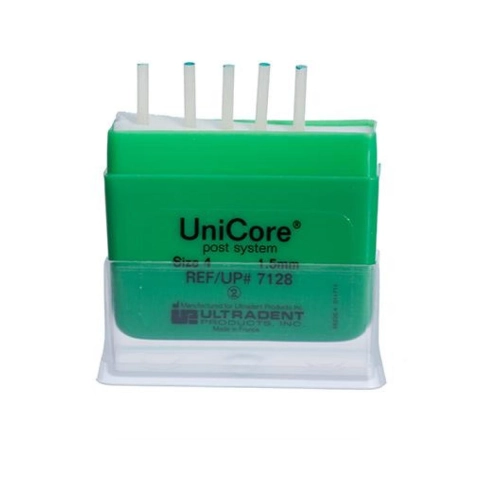 ULTRADENT UNICORE POST NR.4 REFILL 1,5mm GROEN (5st)