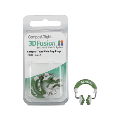 GARRISON COMPOSI-TIGHT 3D FUSION MATRIXRING WIDE PREP GROEN NR.FX600 (2st)