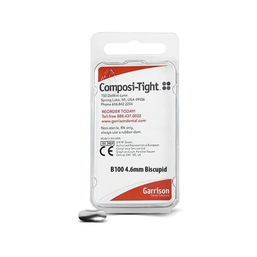 GARRISON COMPOSI-TIGHT B-SERIES MATRIXBANDJES BICUSPID 4,6mm B100-M (50st)