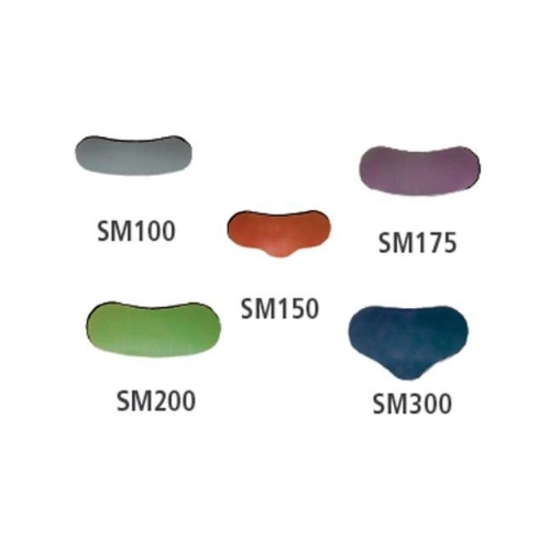GARRISON COMPOSI-TIGHT 3D SLICK BANDS MOLAAR 6,4mm BLAUW SM-300 (60st)