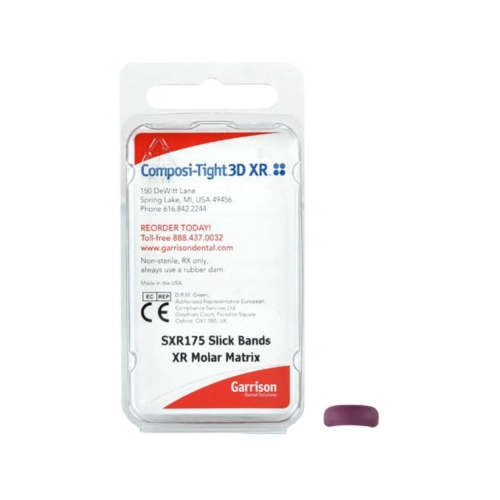 GARRISON COMPOSI-TIGHT SLICK BANDS SMALL MOLAAR 5,4mm PAARS SXR-175 (100st)