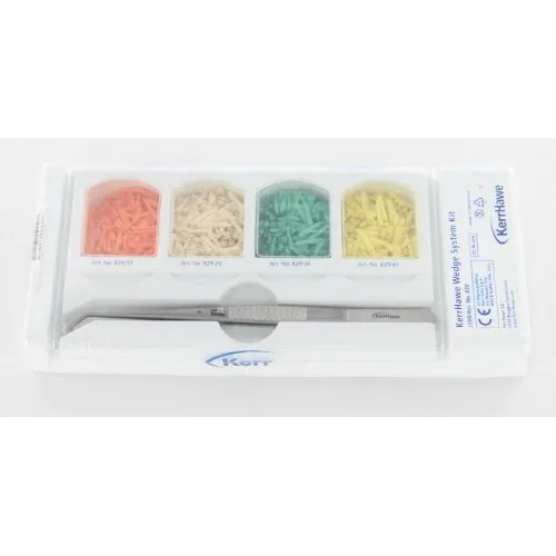 KERR WIGGEN NR.830 ASSORTED MET PINCET (1000st)