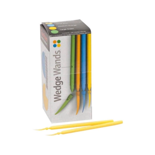 GARRISON DENTA WEDGE WANDS GEEL X-SMALL SWYL (100st)