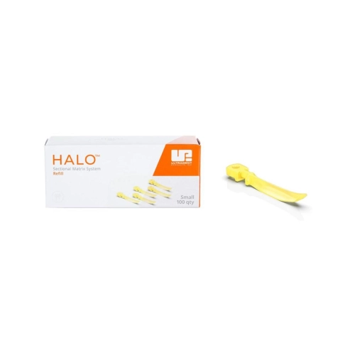 ULTRADENT HALO WEDGE SMALL GEEL (100st) 5042