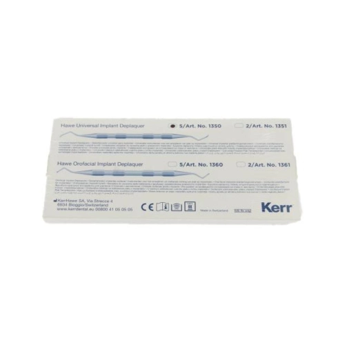 KERR UNIVERSAL IMPLANT DEPLAQUER CURETTE KUNSTSTOF NR.1350 (5st)